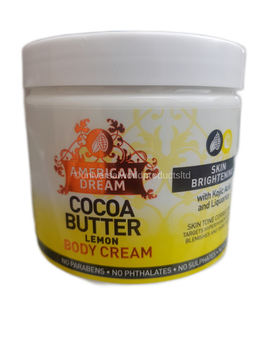 American dream lemon cocoa - lemon,